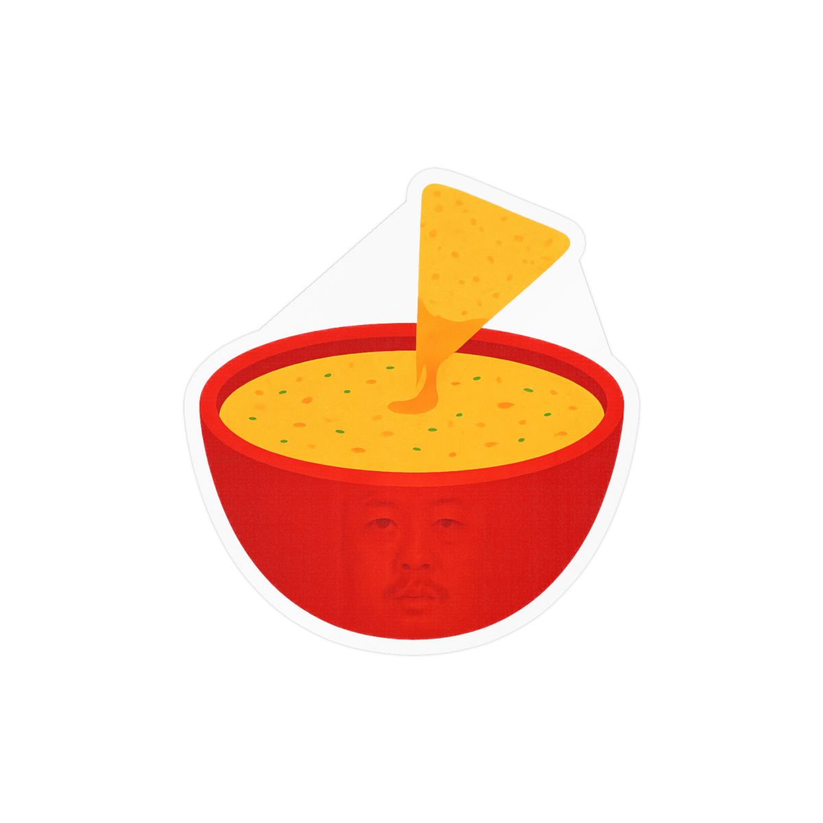 Caseoh Queso Funny Sticker | Bold Vinyl Decal - CaseOh official Stickers merch