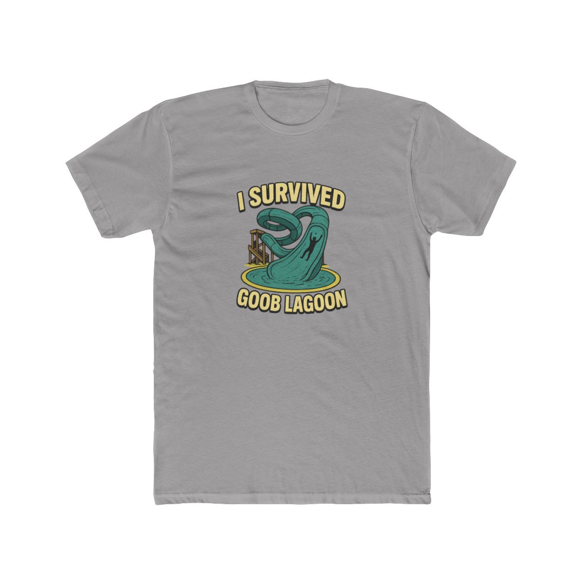 SpongeBob I Survived Goo Lagoon Water Slide T-Shirt - Official t-shirts merchandise