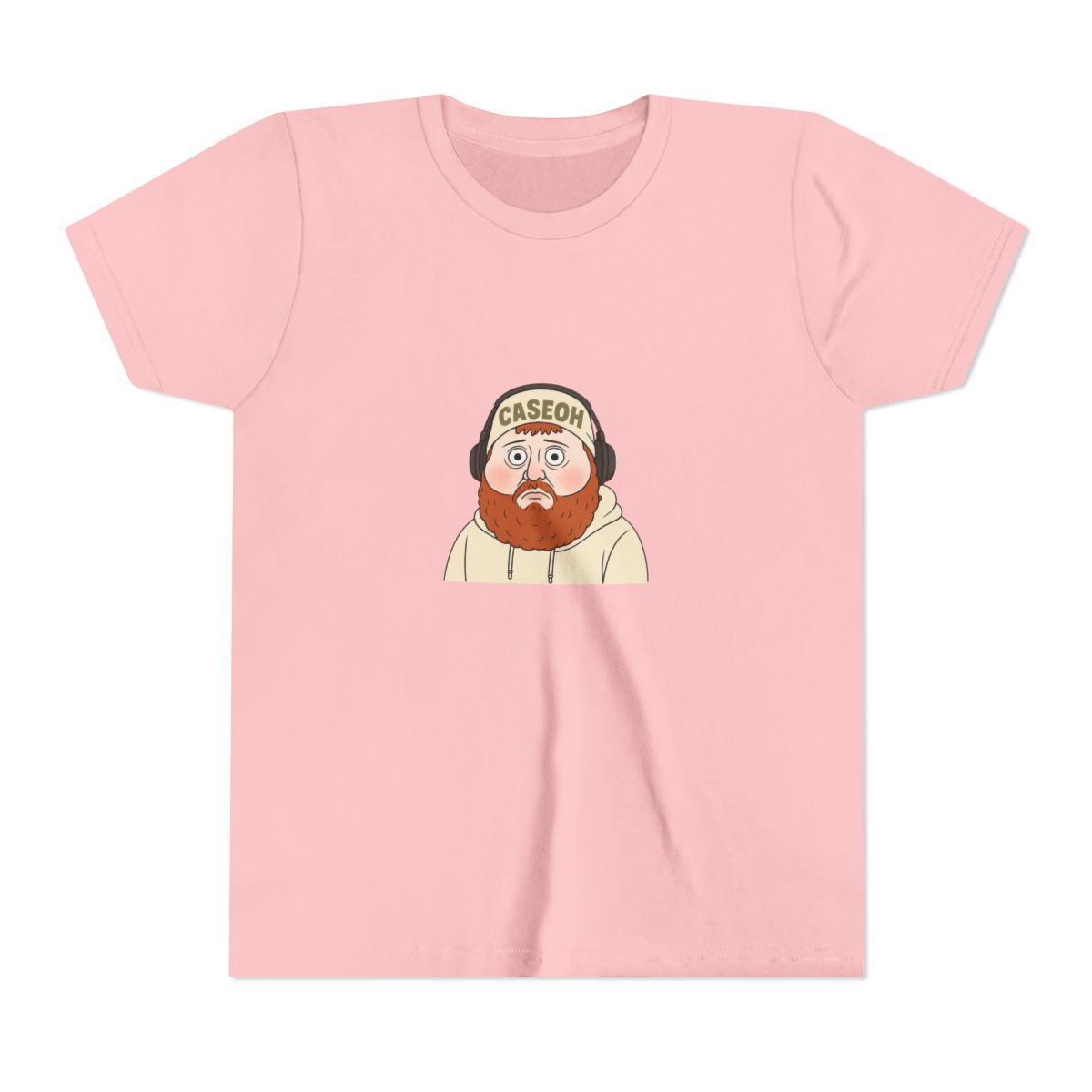 Caseoh Cartoon Meme Graphic Kids T-Shirt — official CaseOh T-Shirts