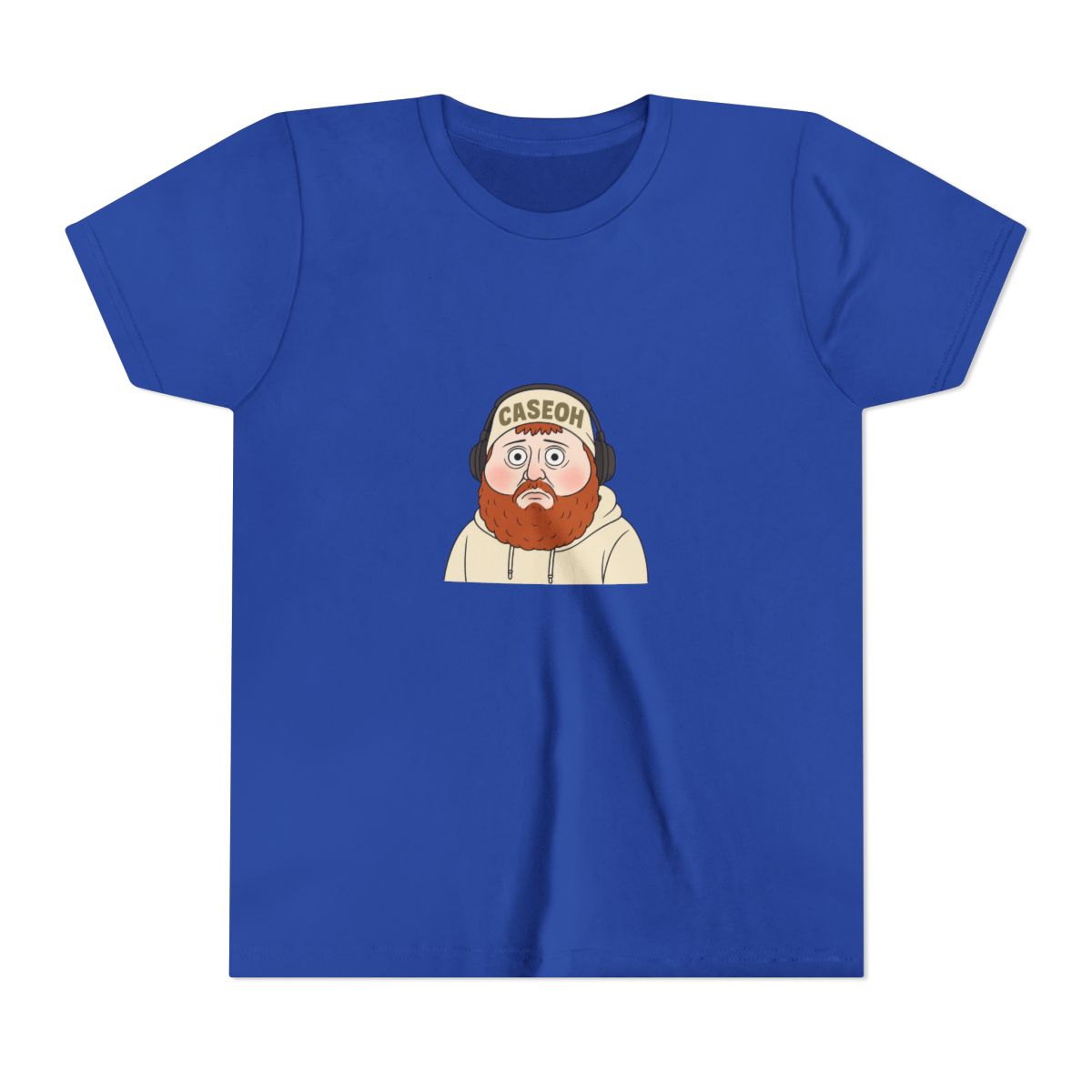 Caseoh Cartoon Meme Graphic Kids T-Shirt - alternate angle 4, merchandise
