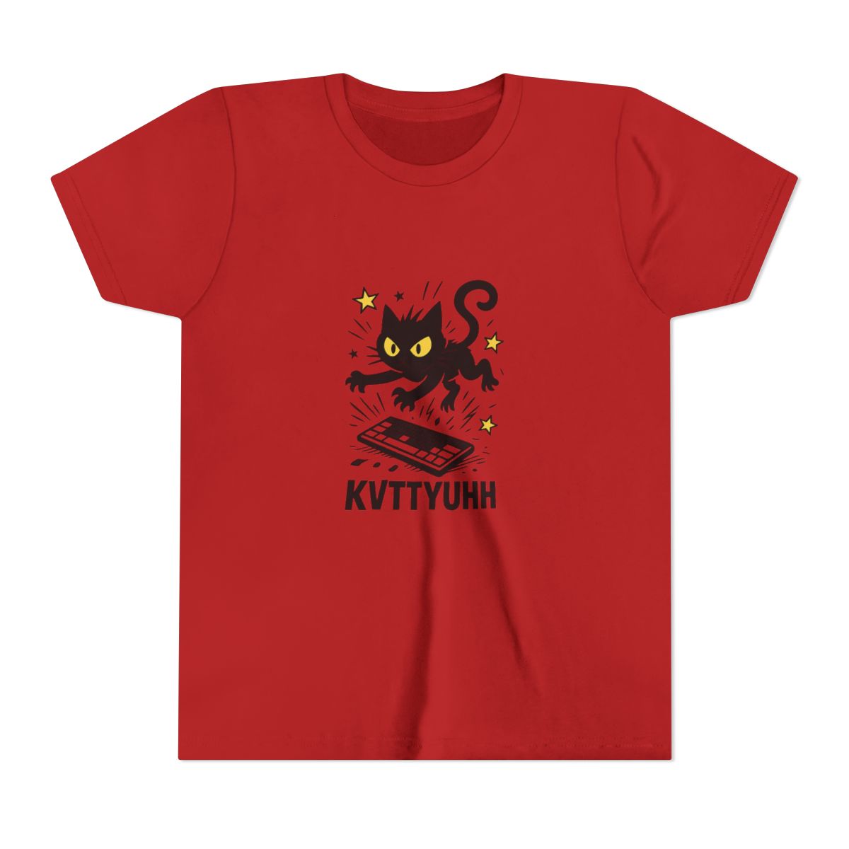 Caseoh Wearing Kittyuhhh Funny Gaming Kids T-Shirt - Official T-Shirts merchandise